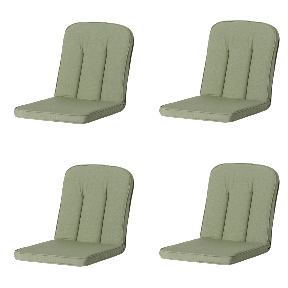 Madison -  Tuinkussen Classic/Bora/Antigua Hermitage Panama sage - Ca. 94x48 cm - Set van 4
