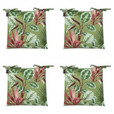 Madison -  Zitkussen Toscane Cala green - Ca. 46x46 cm - Set van 4