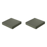 Madison -  Lounge Profi-Line Zitkussen Manchester green - Ca. 73x73 cm - Set van 2