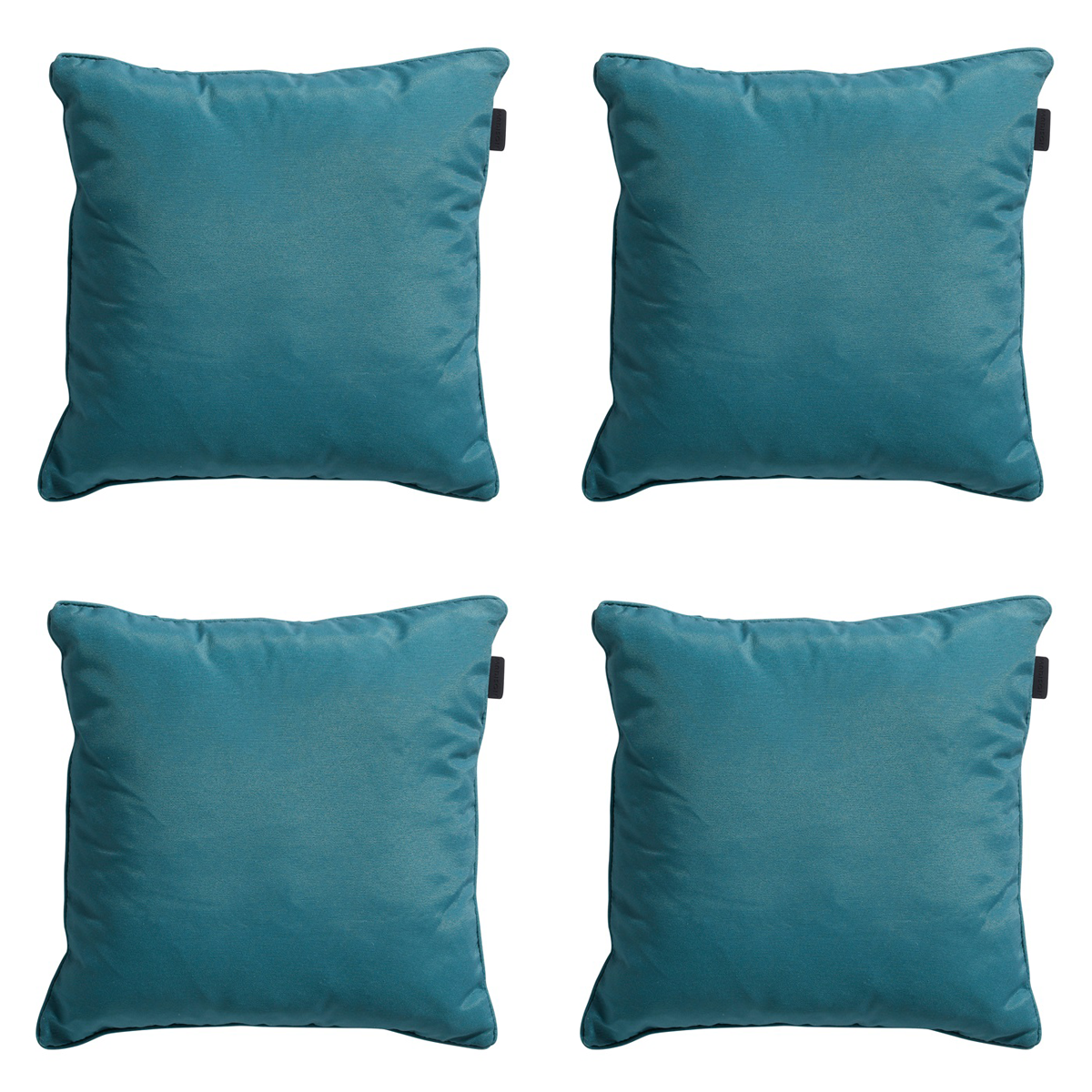 Madison -  Sierkussen Panama sea blue - Ca. 60x60 cm - Set van 4