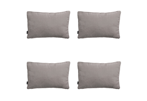 Madison -  Sierkussen Panama taupe - Ca. 40x60 cm - Set van 4