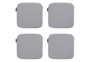Madison -  Zitkussen Manchester light grey - Ca. 40x40 cm - Set van 4