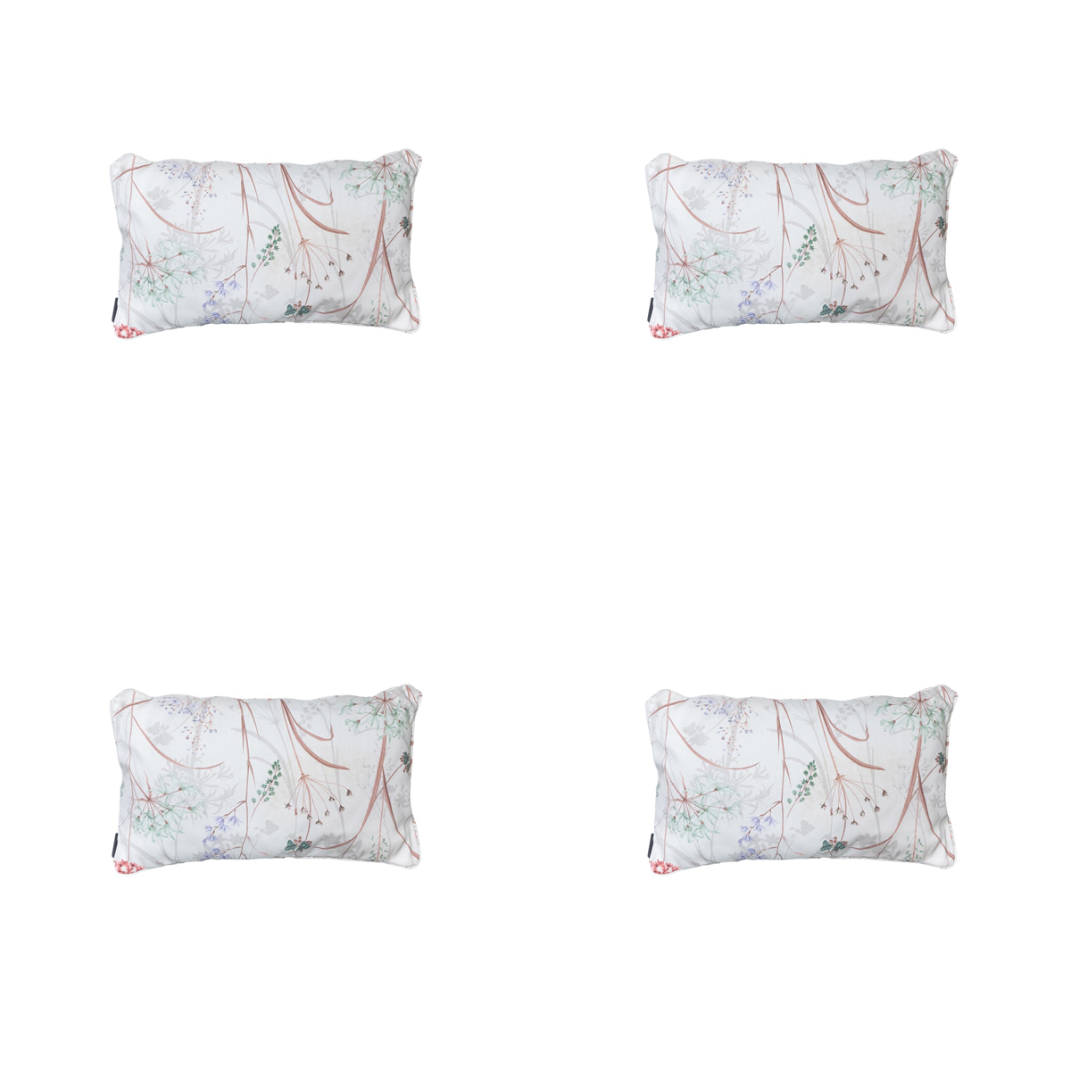 Madison -  Sierkussen Donna natural canvas eco+ - Ca. 30x50 cm - Set van 4