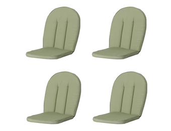 Madison -  Tuinkussen Kettler Comfort/Prince Panama sage - Ca. 105x52 cm - Set van 4