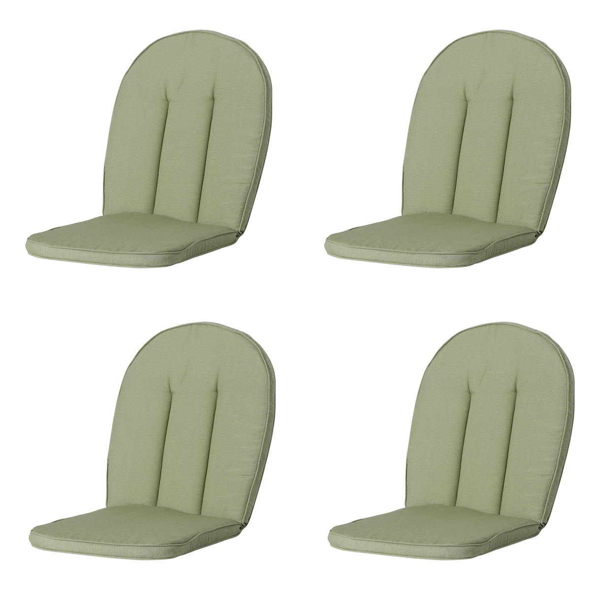 Madison -  Tuinkussen Kettler Comfort/Prince Panama sage - Ca. 105x52 cm - Set van 4
