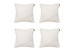 Madison -  Sierkussen Napels sand - Ca. 50x50 cm - Set van 4