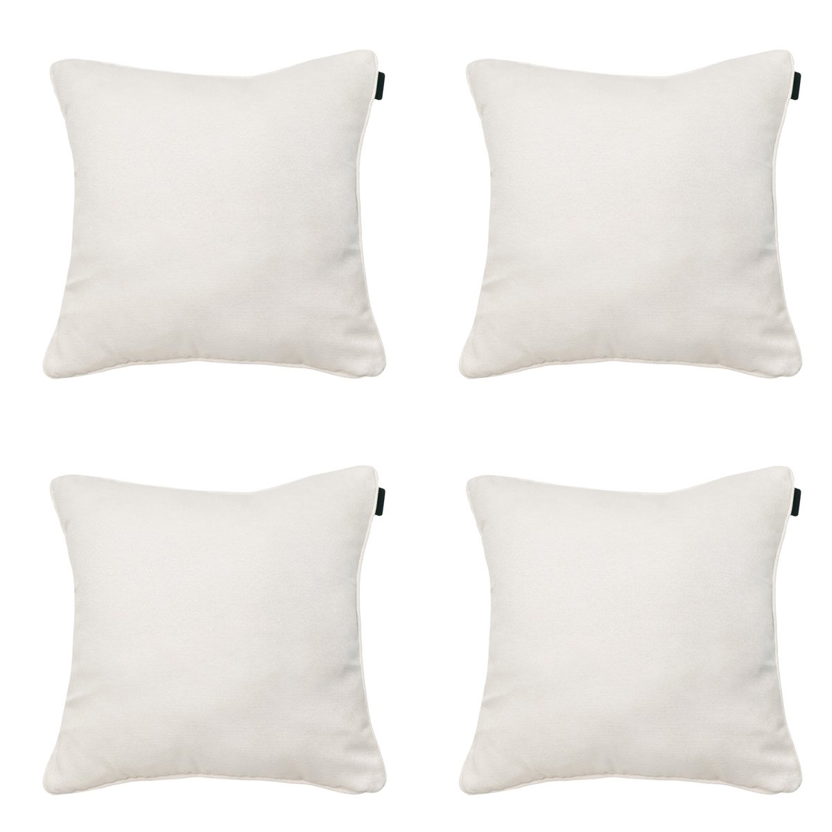 Madison -  Sierkussen Napels sand - Ca. 50x50 cm - Set van 4