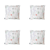 Madison -  Sierkussen Donna natural canvas eco+ - Ca. 50x50 cm - Set van 4