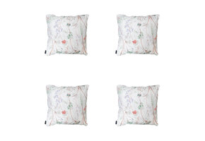 Madison -  Sierkussen Donna natural canvas eco+ - Ca. 50x50 cm - Set van 4