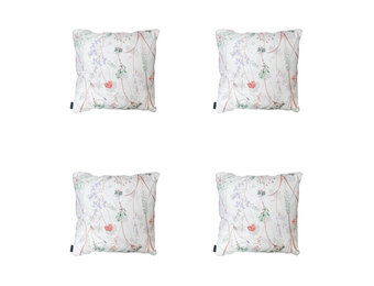 Madison -  Sierkussen Donna natural canvas eco+ - Ca. 50x50 cm - Set van 4