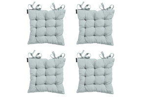 Madison -  Zitkussen Toscane Napels azure - Ca. 46x46 cm - Set van 4