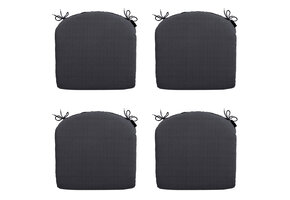 Madison -  Zitkussen Basic black - Ca. 46x48 cm - Set van 4