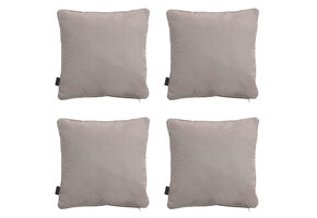 Madison -  Sierkussen Panama jute - Ca. 45x45 cm - Set van 4