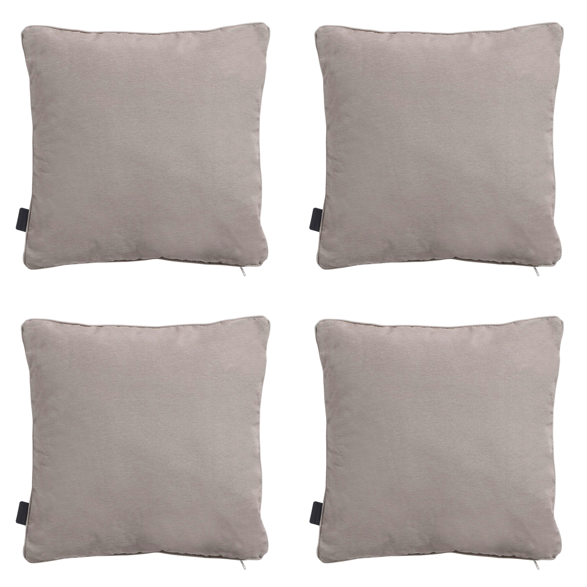 Madison -  Sierkussen Panama jute - Ca. 45x45 cm - Set van 4