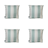 Madison -  Sierkussen Banda kaki - Ca. 50x50 cm - Set van 4