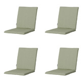 Madison -  Stapelstoelkussen Panama sage - Ca. 97x49 cm - Set van 4