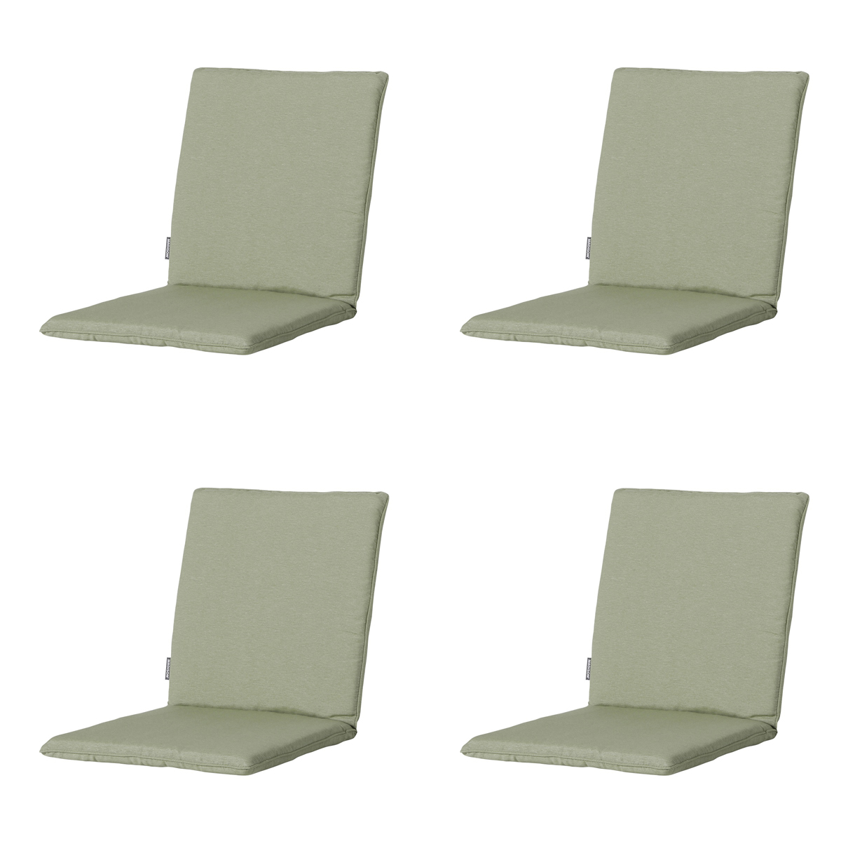 Madison -  Stapelstoelkussen Panama sage - Ca. 97x49 cm - Set van 4