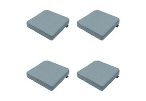 Madison -  Zitkussen Silver canvas eco+ - Ca. 40x40 cm - Set van 4