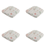 Madison -  Zitkussen Wicker Donna natural canvas eco+ - Ca. 48x48 cm - Set van 4