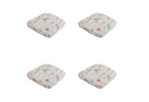 Madison -  Zitkussen Wicker Donna natural canvas eco+ - Ca. 48x48 cm - Set van 4