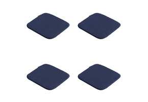 Madison -  Zitkussen Panama indigo - Ca. 40x40 cm - Set van 4