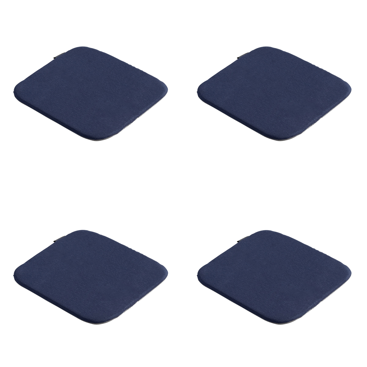 Madison -  Zitkussen Panama indigo - Ca. 40x40 cm - Set van 4