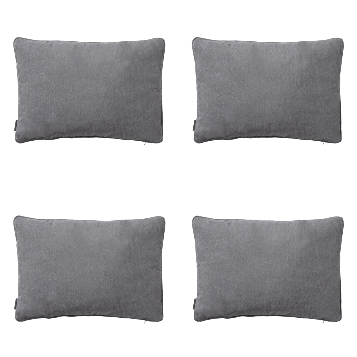 Madison -  Sierkussen Panama grey - Ca. 40x60 cm - Set van 4