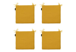 Madison -  Zitkussen Gold canvas eco+ - Ca. 40x40 cm - Set van 4