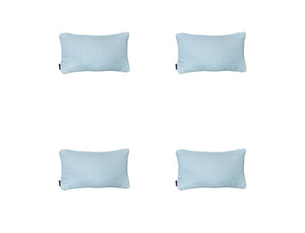 Madison -  Sierkussen Napels azure - Ca. 30x50 cm - Set van 4