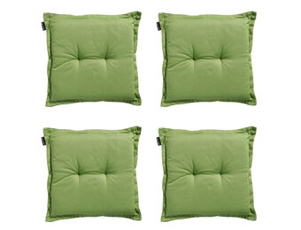 Madison -  Zitkussen Rib lime - Ca. 50x50 cm - Set van 4