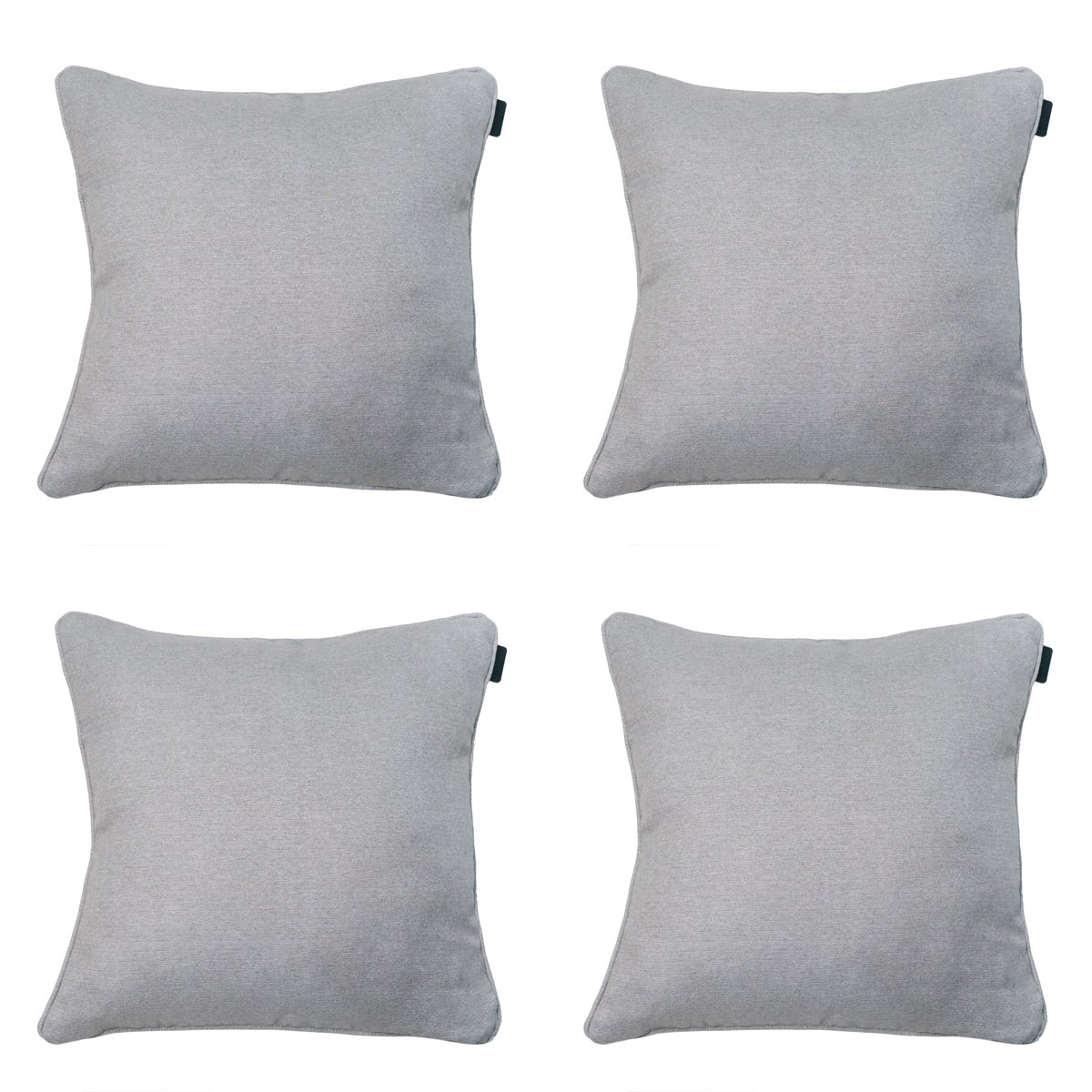 Madison -  Sierkussen Napels grey - Ca. 50x50 cm - Set van 4