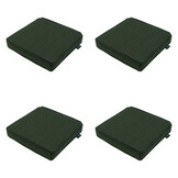 Madison -  Zitkussen Green canvas eco+ - Ca. 40x40 cm - Set van 4