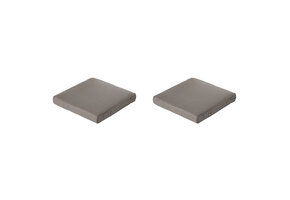 Madison -  Lounge Profi-Line Zitkussen Rib liver - Ca. 60x60 cm - Set van 2