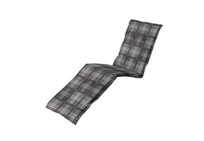 Madison - Ligbedkussen Patchy grey - Ca. 200x65 cm