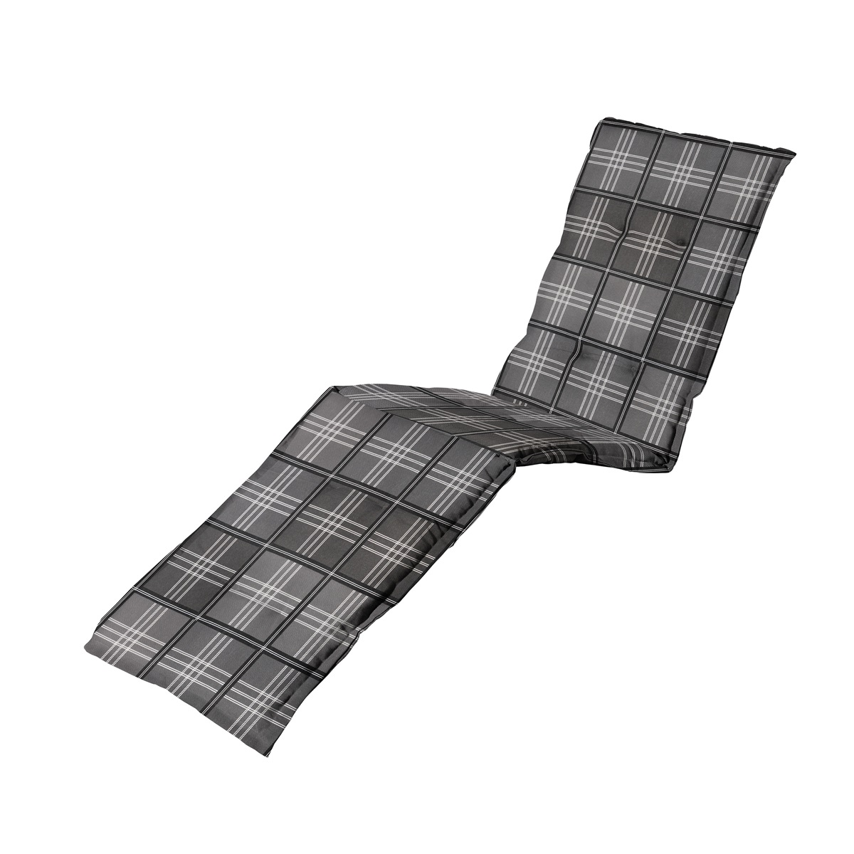 Madison - Ligbedkussen Patchy grey - Ca. 200x65 cm