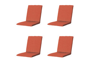 Madison -  Stapelstoelkussen Panama terra - Ca. 97x49 cm - Set van 4