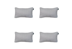 Madison -  Sierkussen Napels grey - Ca. 30x50 cm - Set van 4
