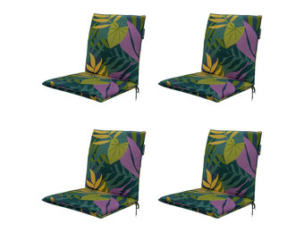 Madison -  Stapelstoelkussen Iven green - Ca. 97x49 cm - Set van 4