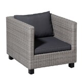 Madison -  Lounge Profi-Line Zitkussen Panama grey - Ca. 60x60 cm - Set van 2
