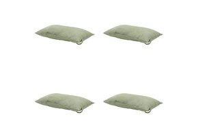 Madison -  Hoofdkussen Panama sage - Ca. 24x40 cm - Set van 4