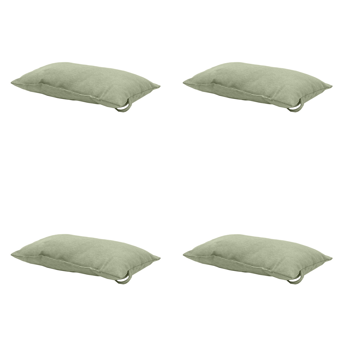 Madison -  Hoofdkussen Panama sage - Ca. 24x40 cm - Set van 4