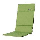 Madison -  Tuinkussen Fiber Deluxe Rib lime - Ca. 125x50 cm - Set van 4