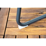 ZOMER-Sens-Line - Jennifer sidetable anthracite Ø50cm - Antraciet