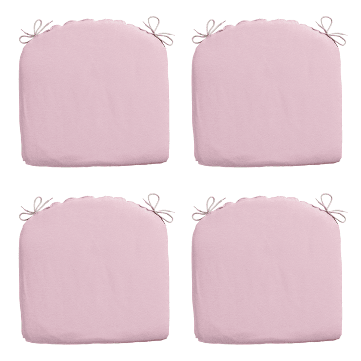Madison -  Zitkussen Panama soft pink - Ca. 46x48 cm - Set van 4