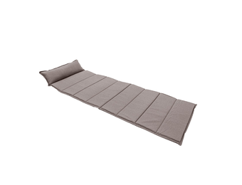 Madison - Oprolbaar Ligbedkussen Panama taupe - Ca. 180x68 cm