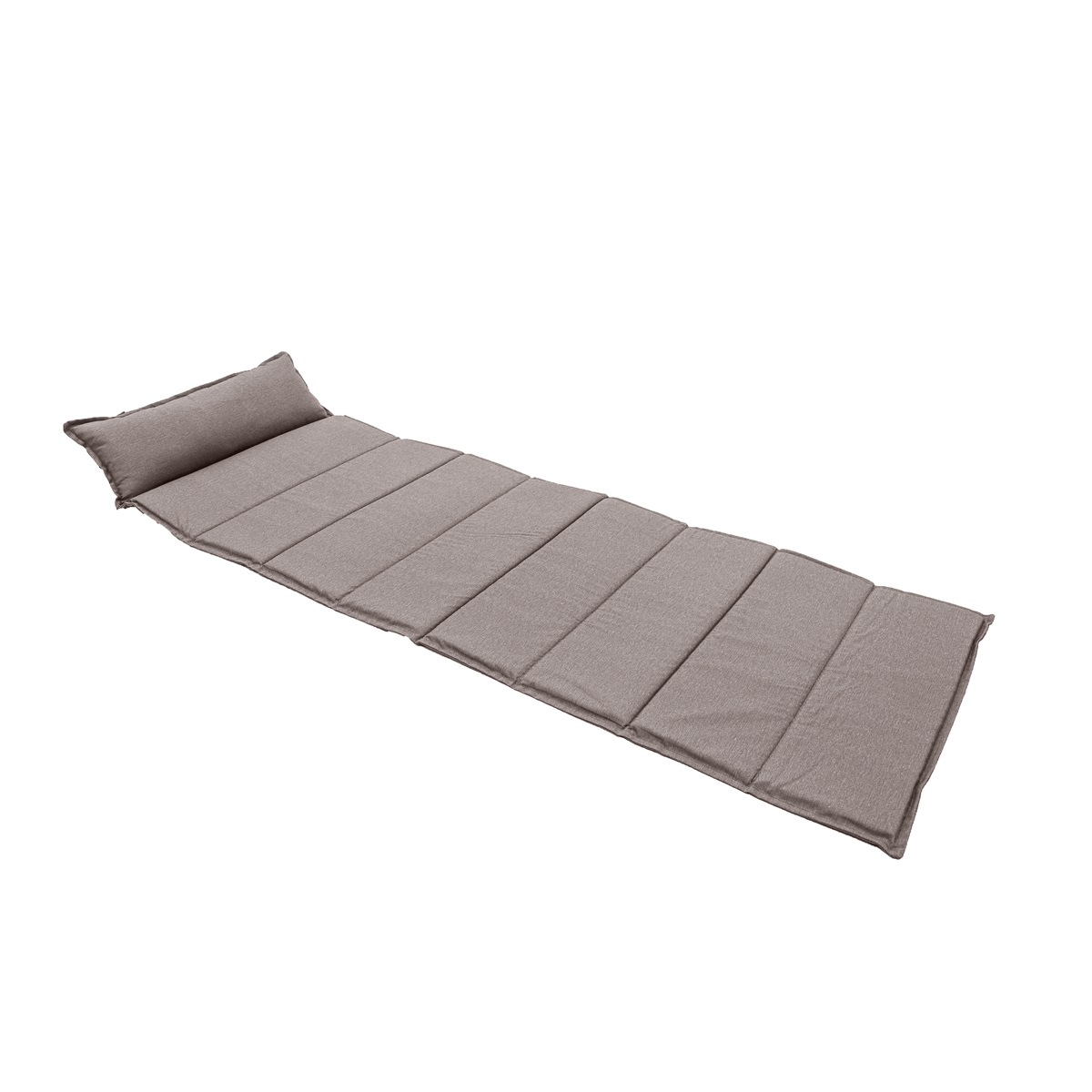 Madison - Oprolbaar Ligbedkussen Panama taupe - Ca. 180x68 cm