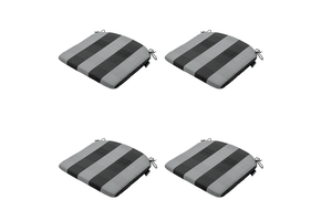 Madison -  Zitkussen Alice grey - Ca. 46x48 cm - Set van 4