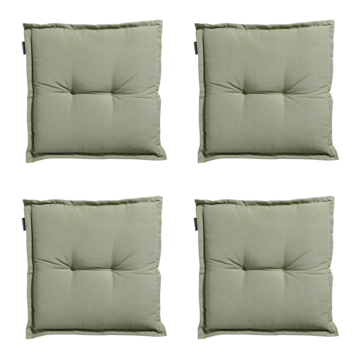Madison -  Zitkussen Panama sage - Ca. 50x50 cm - Set van 4
