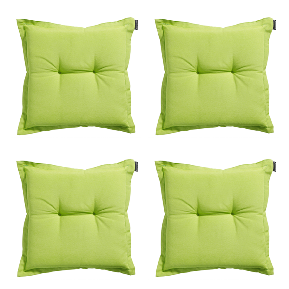Madison -  Zitkussen Panama lime - Ca. 50x50 cm - Set van 4