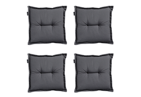 Madison -  Zitkussen Panama grey - Ca. 50x50 cm - Set van 4